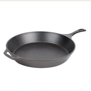 Large 15” Cast Iron Skillet - Pre-Seasoned